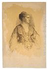 Portrait of a Woman by Eastman Johnson